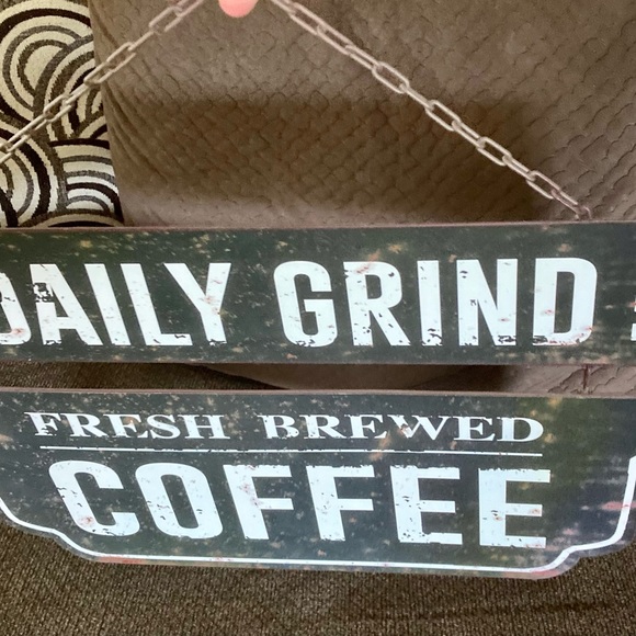 ♥️🤍💙NEW Metal Coffee Sign - Picture 2 of 2